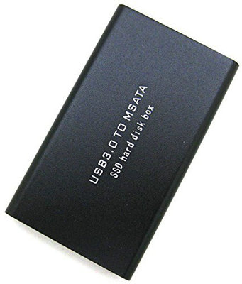 msata/mini pci-E ssd固态转移动硬盘盒USB3.0硬盘盒 MSATA硬盘盒