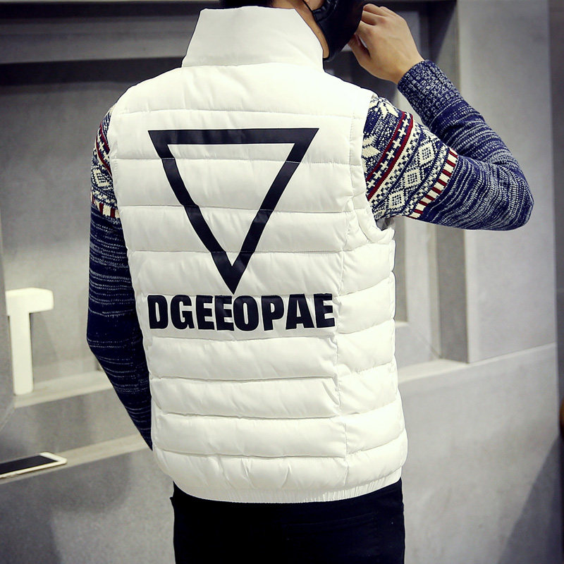 Débardeur homme Cotton vest M2MONLINE pour hiver - Ref 1585695 Image 1