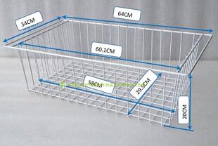 派雅金属篮子 可定做 衣柜储物收纳篮