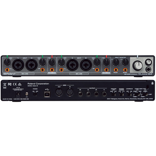Roland/罗兰 Rubix44 4进4出 USB外置声卡专业录音 音频接口