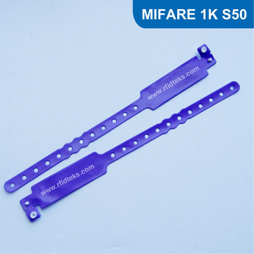 NO.7 RFID电子腕带 医一次性医院电子腕带 NFC标签 原装S50芯片