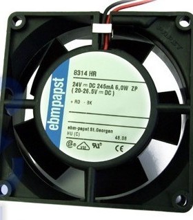 8314HR 24V 245MA 6.0W 80*80*32MM 8032 双滚珠高端变频器风扇