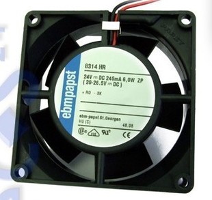 6.0W 245MA 32MM 双滚珠高端变频器风扇 8314HR 8032 24V