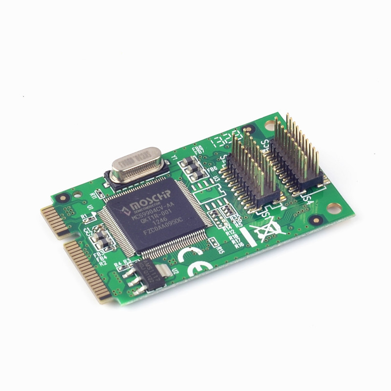 西霸syba Mini PCI-E转串口卡 pcie串口卡 4口9针4口RS232串口WCH 电脑硬件/显示器/电脑周边 其它电脑周边 原图主图