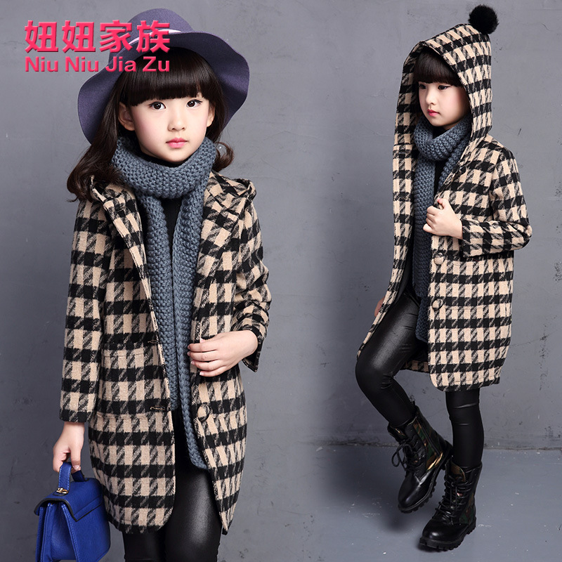 Manteau pour fille en cachemire - Ref 2162176 Image 1