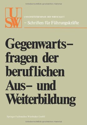 【预售】Gegenwartsfragen Der Beruflichen Aus- Und Weit...