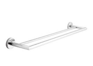 262 雅之杰 AX28 简约浴巾挂杆 置物杆 不锈钢毛巾双杆