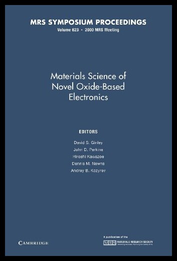 【预售】Materials Science of Novel Oxide-Based Electronic