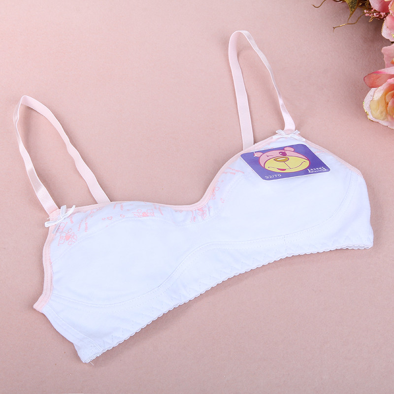 全棉定型发育期少女内衣特价新品