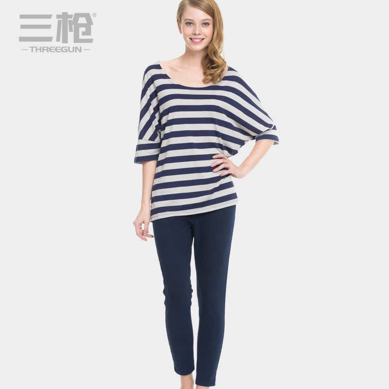 Pantalon collant THREEGUN 60528B0 en coton - Ref 757988 Image 1