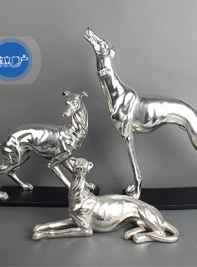 树脂电视柜客厅卧室狗狗软装摆件