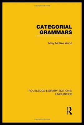 【预售】Categorial Grammars (Rle Linguistics B)
