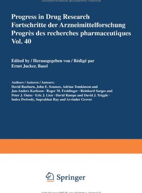【预售】Progress in Drug Research / Fortschritte Der A...