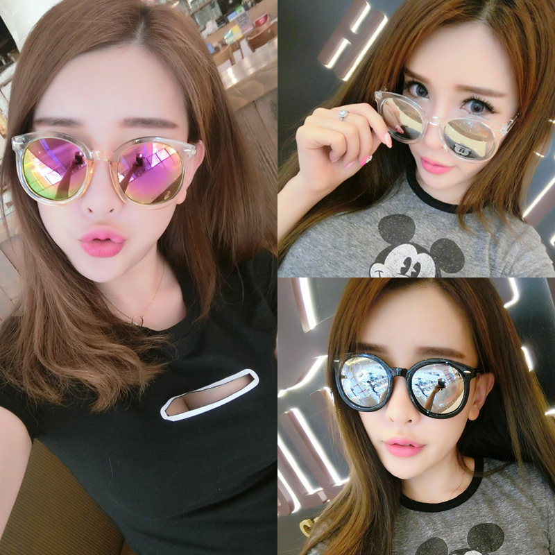 Sunglasses Star models Eye Round face Korean Edition grace glasses 2019 new pattern circular Personalized Sunglasses ladyin the  ZIPPO/Swiss Army Knife/Glasses , Sunglasses  category - from Buy2taobao.com to provide professional Taobao agent buy service