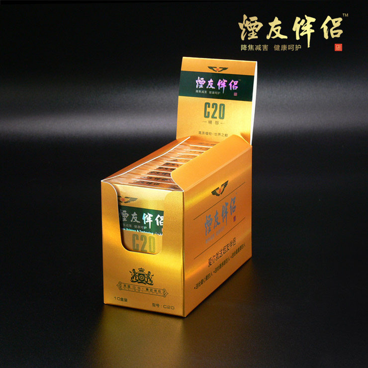 烟友伴侣高原植物过虑 高档烟嘴 一次性烟嘴抛弃型三重香菸过滤嘴