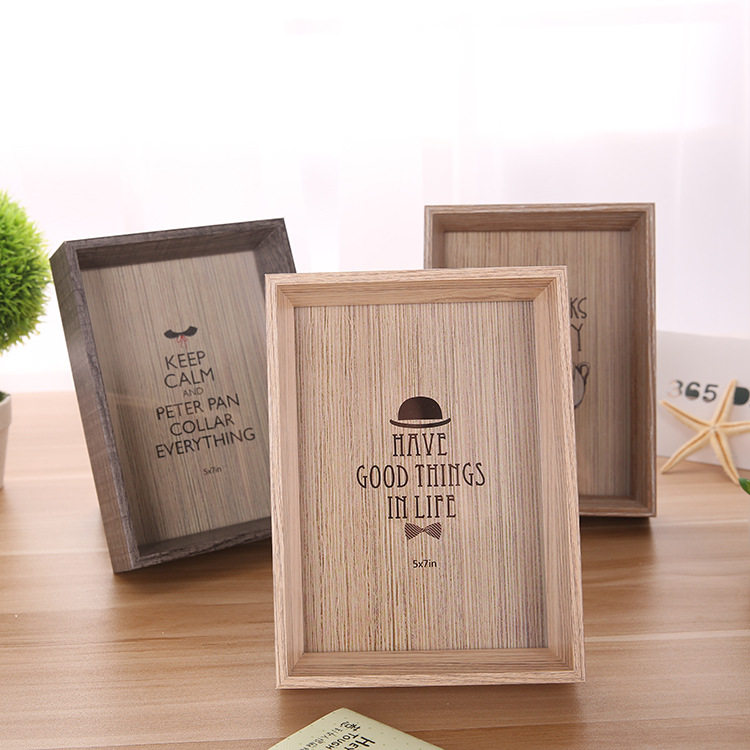 zakka Groceries Log Nature Photo frame originality fashion solid wood Photo frame Photo frame 678 giftin the Home accessories , Frame/Frames  category - from Buy2taobao.com to provide professional Taobao agent buy service