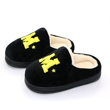 Chaussons enfants en suède pour hiver - semelle caoutchouc - Ref 1024359 Image 7