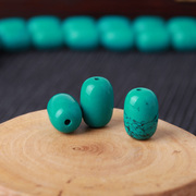 DIY loose beads prayer beads turquoise blue turquoise beads barrel bead dingzhu Moon and stars Bodhi accessories diamond accessories