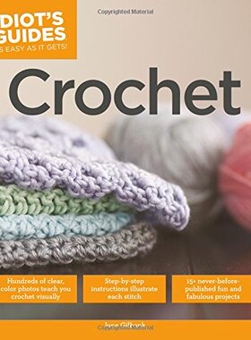 【预售】Idiot's Guides: Crochet