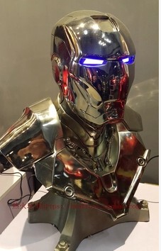 非sideshow king arts 1:1 钢铁侠mk2半胸像 雕像 半身像绝版现货