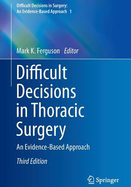 【预订】Difficult Decisions in Thoracic Surg...