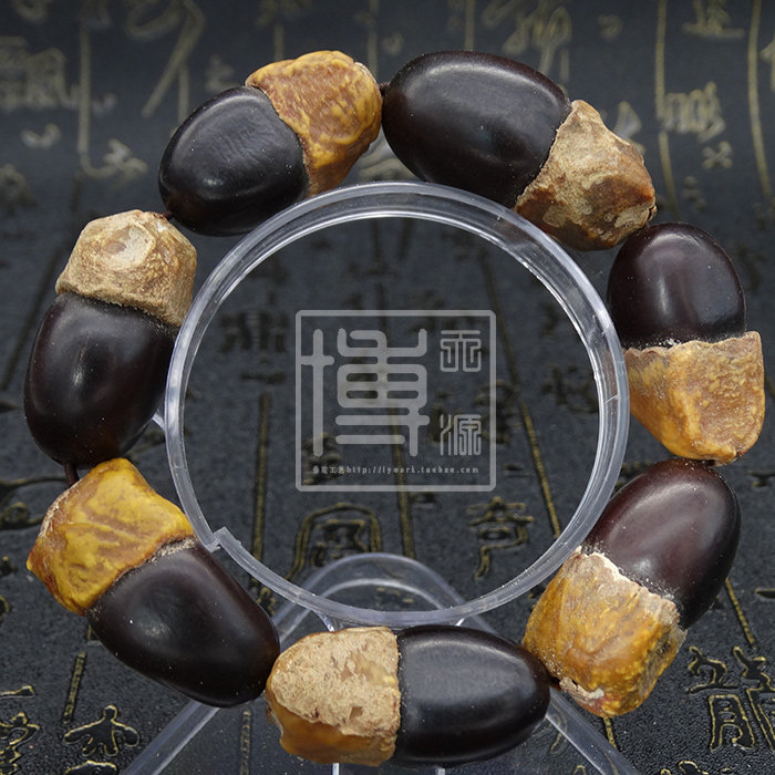 缅茄字菩提子手串手链图片