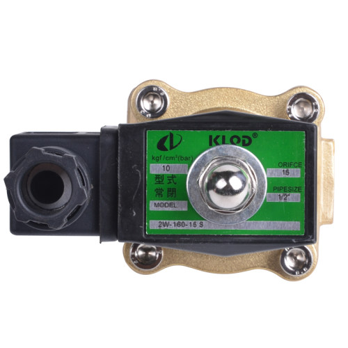 开 灵全铜常闭电磁阀IP65线 线圈2W160-15-S 4水阀气阀油阀AC220V