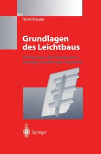 【预订】Grundlagen Des Leichtbaus: Einfuhrun...