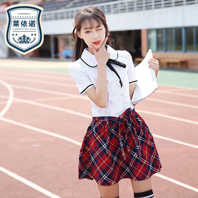 日韩春季校服连衣裙 学院风女装学生制服英伦女生韩版班服水手服