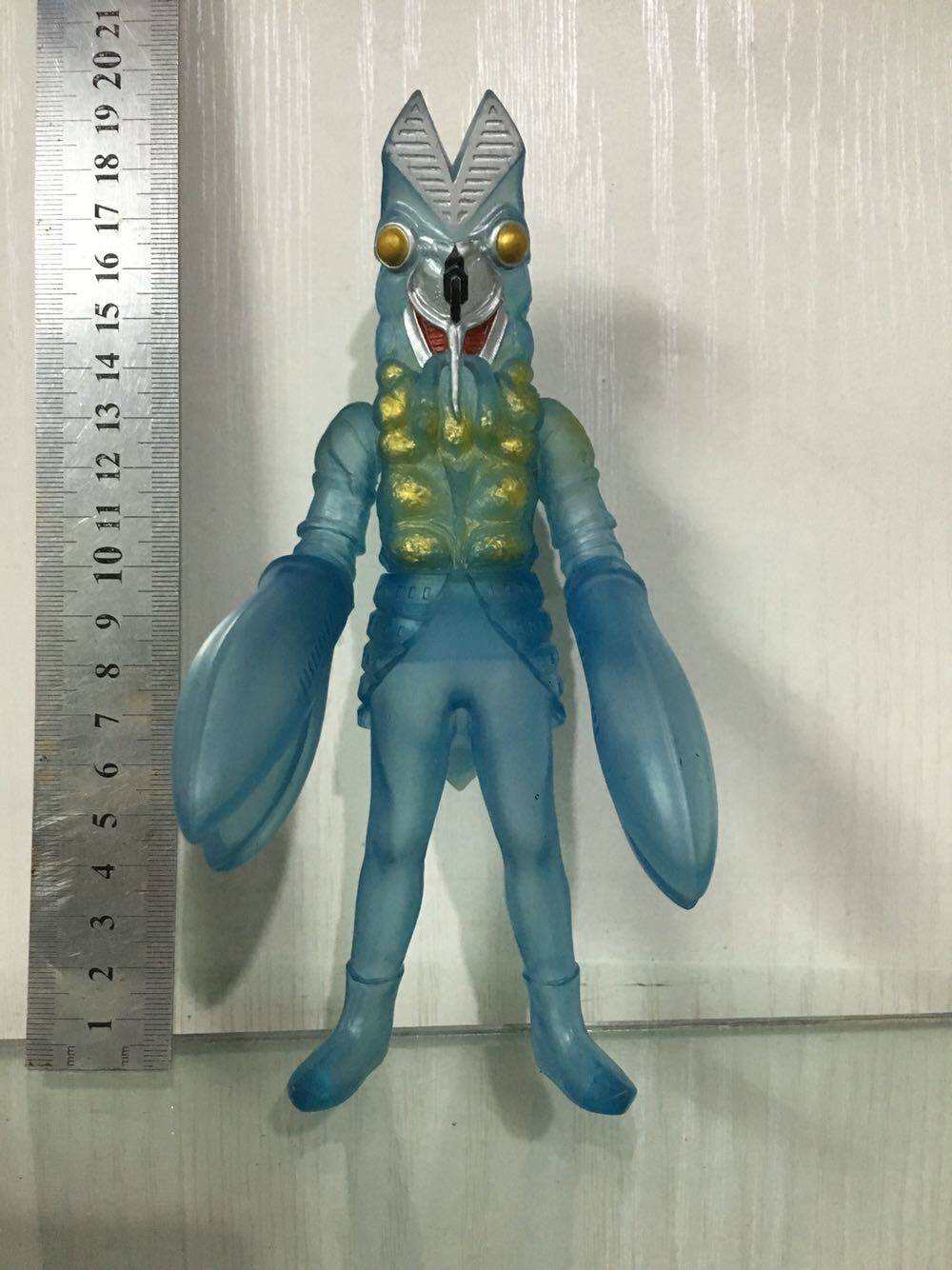 万代模型奥特曼怪兽软胶 巴尔坦星人  透明限定 17cm系列