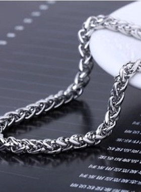 钛钢韩版霸气风送男友礼品项链