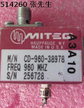 MITEQ CD-960-38978 960MHz 20dB SMA 射频双向耦合器 带检波器