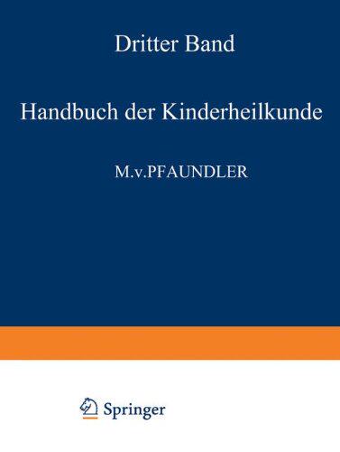 【预订】Handbuch Der Kinderheilkunde: Ein Bu...