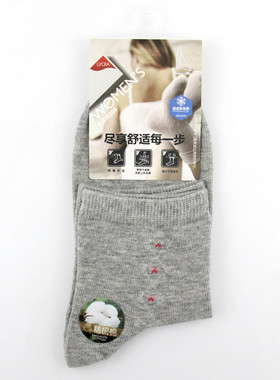 丰华2F181女士秋冬2F317中筒休闲袜2F318运动袜棉袜 女袜 袜子 女