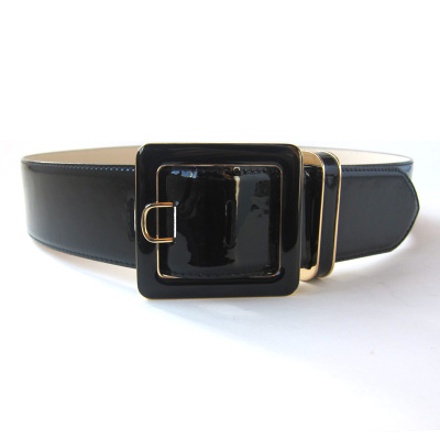 宽皮带精致腰封女款配大衣裙子