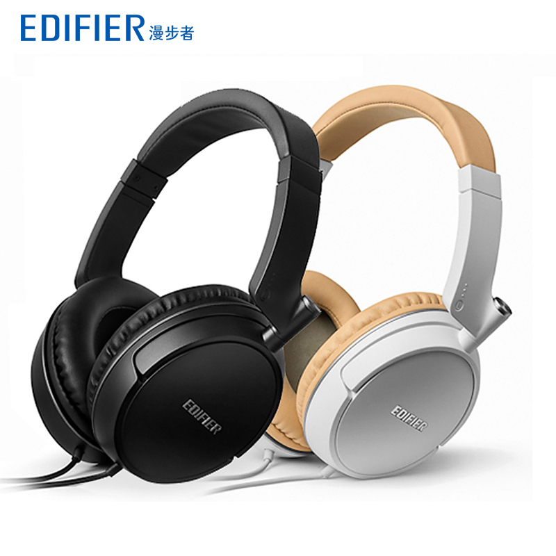 Edifier/漫步者 H841P耳机头戴式电脑手机耳麦HIFI重低音带麦克风