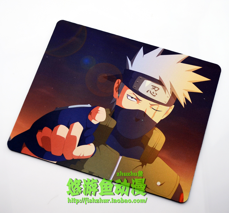火影忍者鼠标垫旗木卡卡西鼠标垫我爱罗漩涡鸣人宇智波鼬佐助