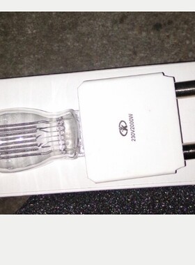 2000W 聚光灯泡 2KW影视单端卤钨灯泡 摄影摄像灯用钨丝灯泡 G38