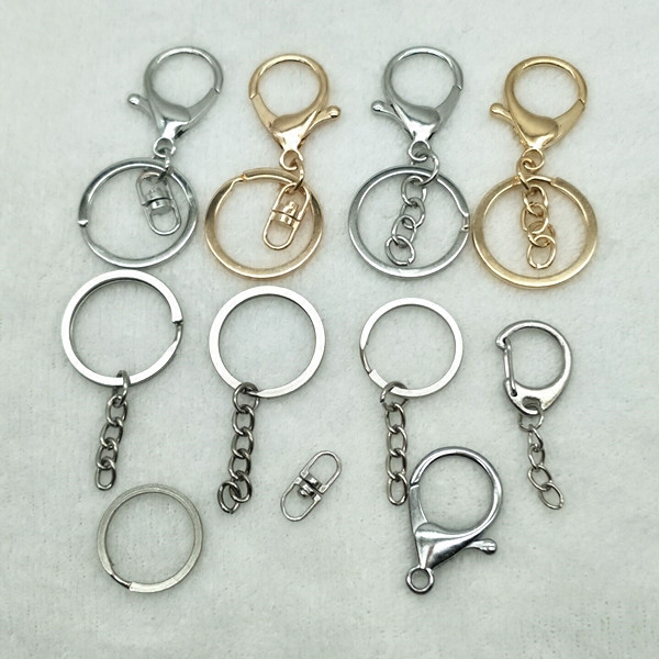 DIY饰品配件 带龙虾扣 链条 高档钥匙圈钥匙扣汽车钥匙扣特价包邮|ruв категории фестиваль товаров/подарок, творческие подарки, брелок - от Buy2taobao.com для оказания профессиональной услуги покупки агента Taobao