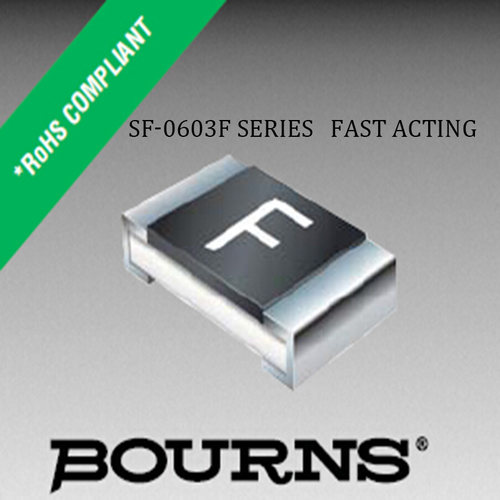 Bourns伯恩斯SF-0603F063 SMD0.63A/32V一次性保险丝快断0603体积