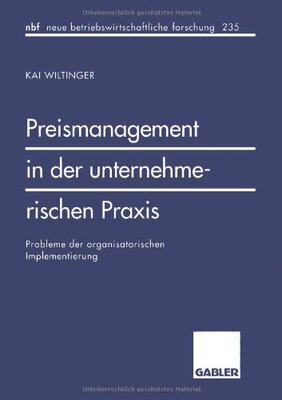 【预售】Preismanagement in Der Unternehmerischen Praxi...