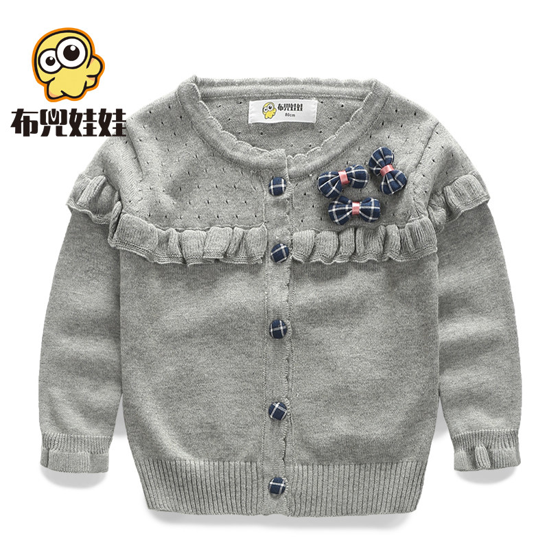 Pull fille à manche longue - Ref 2103747 Image 3