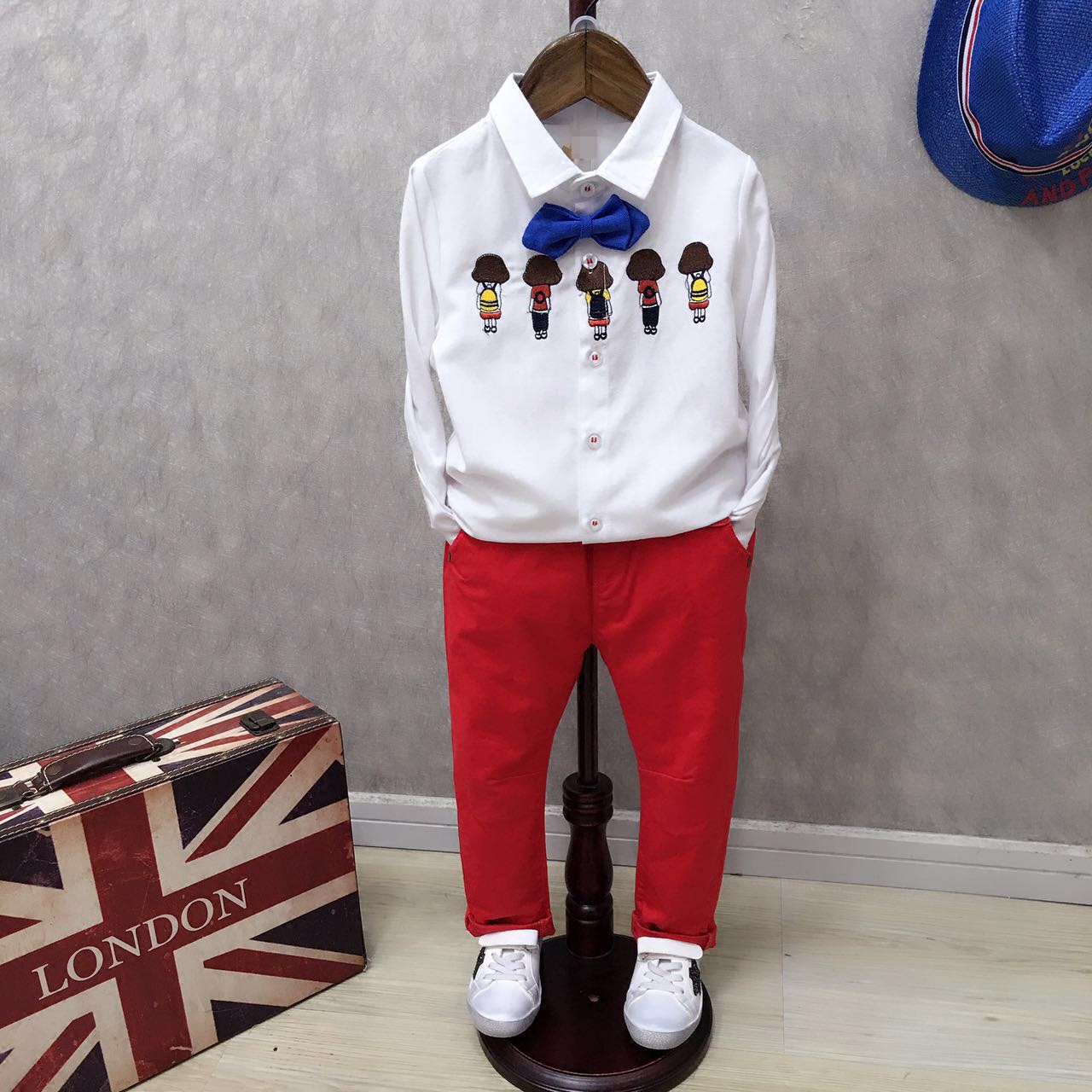 Chemise garcon à manche longue - Ref 2073881 Image 1