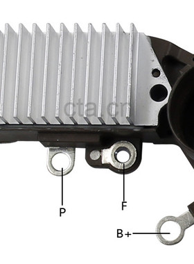 CTA电压调节器1509B/适用于92款切诺基/丰田IRZ/电装发电机