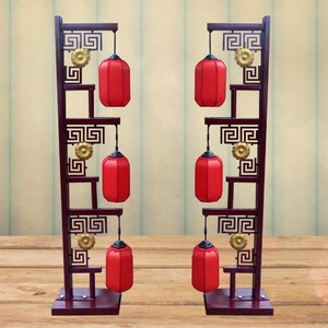 品铁艺路引中式复古灯笼宫廷婚礼屏风路引宫灯路引灯笼路引婚庆道