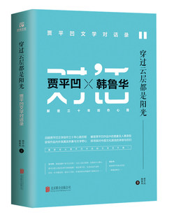 重新定义贾 书籍排行榜 穿过云层都是阳光：贾平凹文学对话录 正版 解密贾平凹三十年创作心路 文学评论与研究 包邮 贾平凹韩鲁华