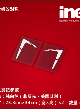 高达/赤色彗星/夏亚专用车型/单款/ACG痛车贴纸摩托电动车贴HA358