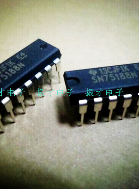 六反相器/六路反向器74LS05 HD74LS05P SN74LS05N 封装DIP14