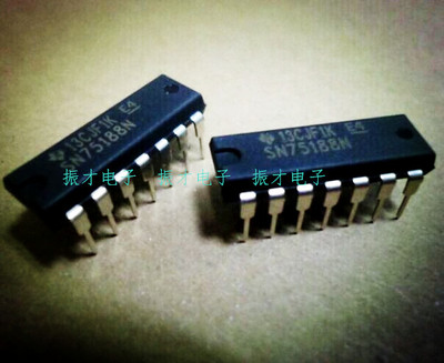 六反相器/六路反向器74LS05 HD74LS05P SN74LS05N 封装DIP14