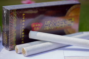 南阳香怡特级五年陈艾条10:1艾绒纯艾条 5161718 一盒10支